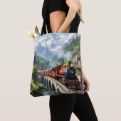 Fantasy Niedlich Crimson Antique Train Tasche (Von Nahem)