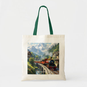 Fantasy Niedlich Crimson Antique Train Tragetasche