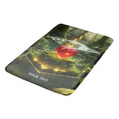 Fantasy Niedlich Cube Herzwald Badematte (Schrägansicht)