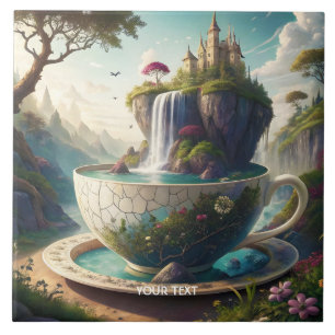 Fantasy Niedlich Cup Burg Wilhelm Tell Fliese