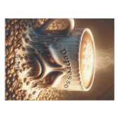Fantasy Niedlich Cup Coffee Depressionen Tischdecke (Vorderseite (Horizontal))