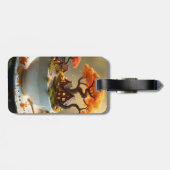 Fantasy Niedlich Cup of Herbst Gepäckanhänger (Rückseite horizontal)