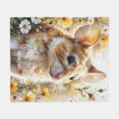 Fantasy Niedlich Curry Mouse Garden Fleecedecke (Vorderseite (Horizontal))