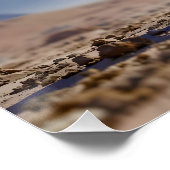 Fantasy Niedlich Cyborg Dinosaur-Wüste Poster (Ecke)