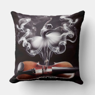 Fantasy Niedlich Dancing Ballerina Violin Kissen