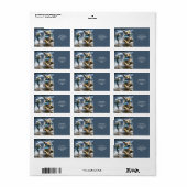 Fantasy Niedlich Dog Boy Phone Adressaufkleber (Vorne)