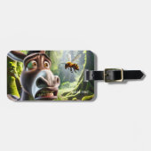 Fantasy Niedlich Donkey Sting Bee Gepäckanhänger (Vorderseite horizontal)