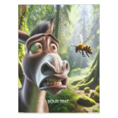 Fantasy Niedlich Donkey Sting Bee Tischdecke (Vorderseite)