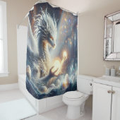 Fantasy Niedlich Dragon Light Eggs Duschvorhang (Beispiel)