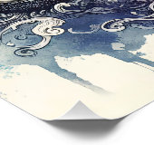 Fantasy Niedlich Dragon Phoenix Ink Poster (Ecke)