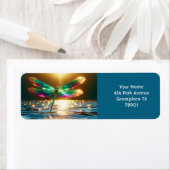 Fantasy Niedlich Dragonfly Wasserspiegelung (Insitu)