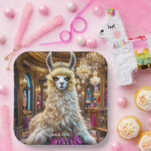 Fantasy Niedlich Drama Llama Queen Pappteller (Party)