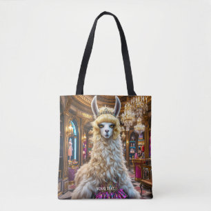 Fantasy Niedlich Drama Llama Queen Tasche