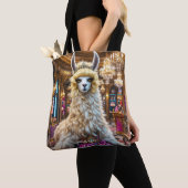 Fantasy Niedlich Drama Llama Queen Tasche (Von Nahem)