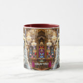 Fantasy Niedlich Drama Llama Queen Tasse (Zentrum)