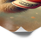 Fantasy Niedlich Duck Boxing Gloves Poster (Ecke)