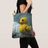 Fantasy Niedlich Duck War Ship Tasche (Von Nahem)