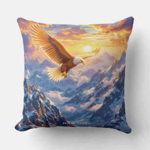 Fantasy Niedlich Eagle Mountains Sonnenaufgang Kissen