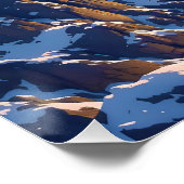 Fantasy Niedlich Eagle Mountains Sonnenaufgang Poster (Ecke)