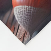 Fantasy Niedlich Eichhörnchen Holding Acorn Fleecedecke (Ecke)