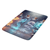 Fantasy Niedlich Elements Glasflaschen Badematte (Schrägansicht)