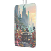 Fantasy Niedlich Exotic Planet Tee Autolufterfrischer (Links)