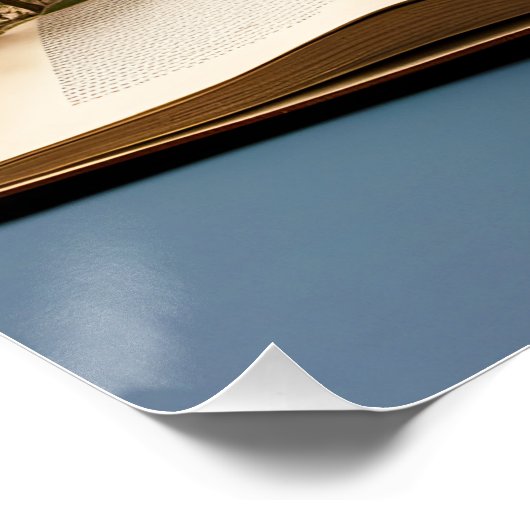 Fantasy Niedlich Fairytale Städtebuch Poster (Ecke)