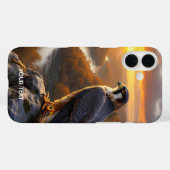 Fantasy Niedlich Falcon Sunset Fall Case-Mate iPhone Hülle (Rückseite (Horizontal))