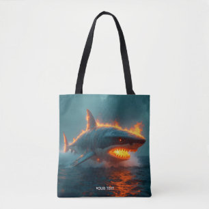 Fantasy Niedlich Fire Sharing Sea Tasche