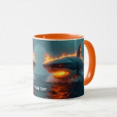 Fantasy Niedlich Fire Sharing Sea Tasse (VorderseiteRechts)