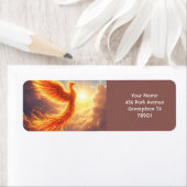 Fantasy Niedlich Flaming Phoenix Steigung (Insitu)