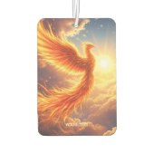 Fantasy Niedlich Flaming Phoenix Steigung Autolufterfrischer (Rückseite)