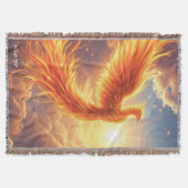 Fantasy Niedlich Flaming Phoenix Steigung Decke (Vorderseite)