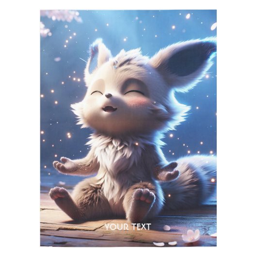 Fantasy Niedlich Flush Creative Sleeping Tischdecke (Vorderseite)