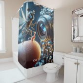 Fantasy Niedlich Fly Robot Finger Duschvorhang (Beispiel)