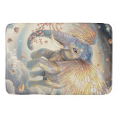 Fantasy Niedlich Flying Elephant Sakura Badematte (Vorderseite)