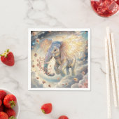 Fantasy Niedlich Flying Elephant Sakura Serviette (Beispiel)