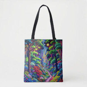 Fantasy Niedlich Forest and City Tasche