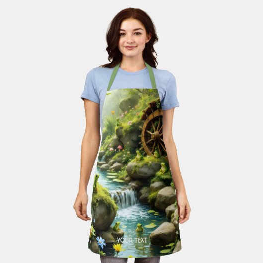 Fantasy Niedlich Froschwald Schürze (Getragen)