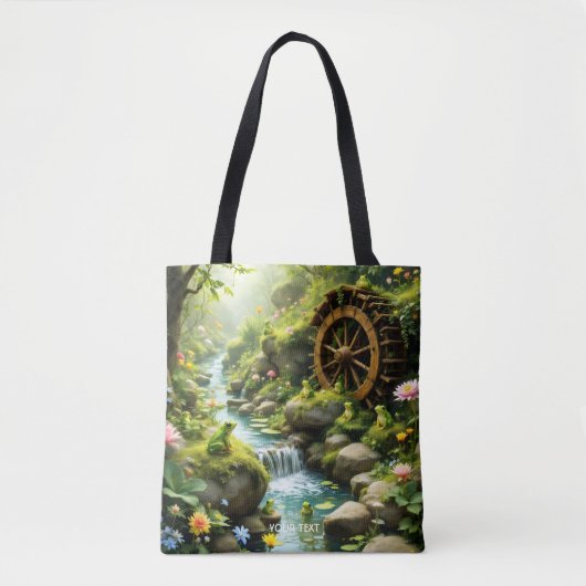 Fantasy Niedlich Froschwald Tasche (Vorderseite)