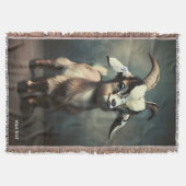 Fantasy Niedlich Funny Baby Goat Decke (Vorderseite)