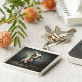 Fantasy Niedlich Funny Baby Goat Schlüsselanhänger (Seite)