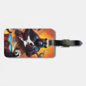 Fantasy Niedlich Funny Rock Band Gepäckanhänger (Rückseite horizontal)