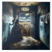 Fantasy Niedlich Girl Exit Korridor Fliese (Vorderseite)