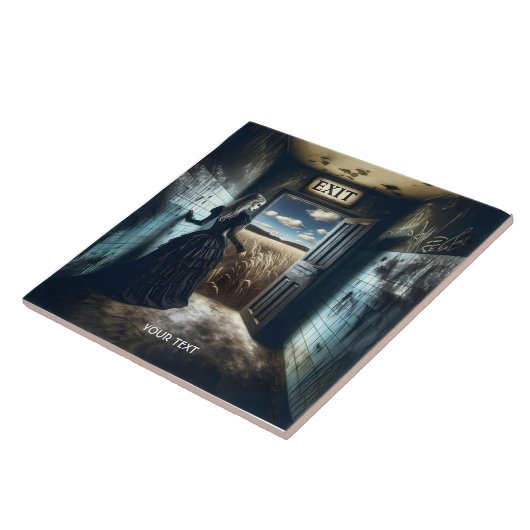 Fantasy Niedlich Girl Exit Korridor Fliese (Seite)