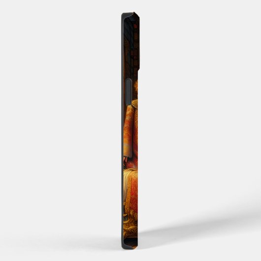 Fantasy Niedlich Girl Huge Cat Case-Mate iPhone Hülle (Rückseite / Rechts)