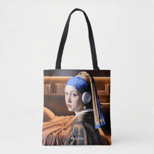 Fantasy Niedlich Girl Pearl Kopfhörer Tasche