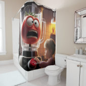 Fantasy Niedlich Girl Tomato Blender Duschvorhang (Beispiel)