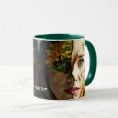 Fantasy Niedlich Girl Tree Landschaft Tasse (VorderseiteRechts)