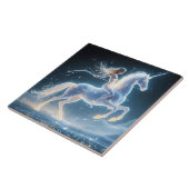 Fantasy Niedlich Girl Unicoro Space Fliese (Seite)